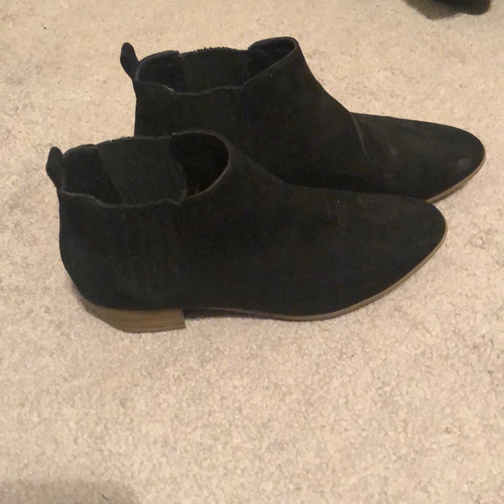 Suede booties
